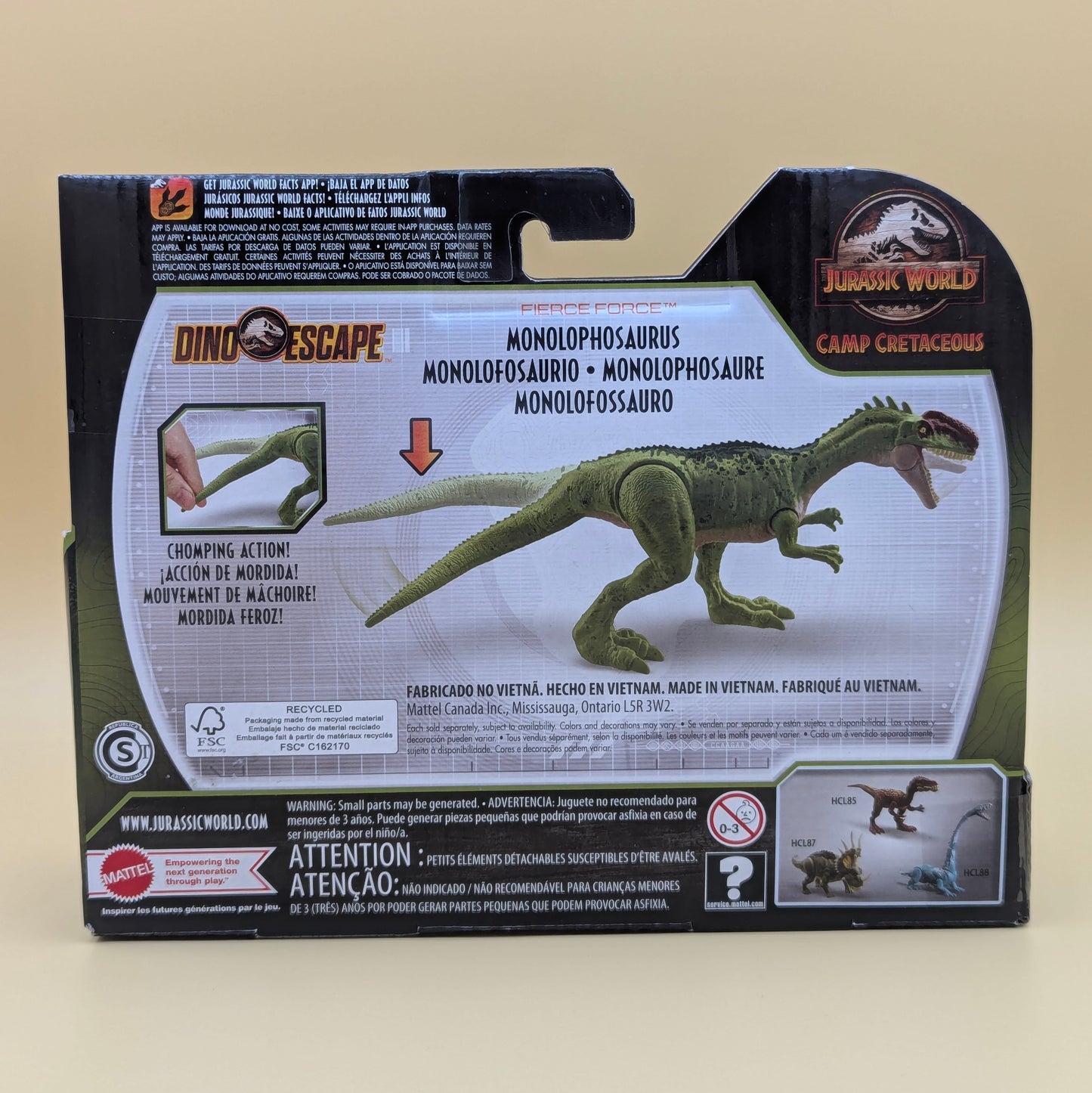 Monolophosaurus - Fierce Force - Dino Escape (2021)